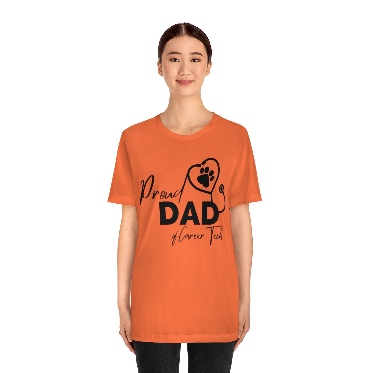 Proud Dad of Career Tech Student  Jersey Short Sleeve Tee