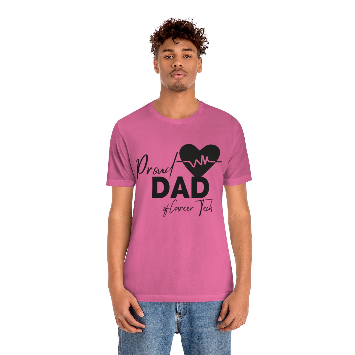 Proud Dad of Career Tech Student  Jersey Short Sleeve Tee