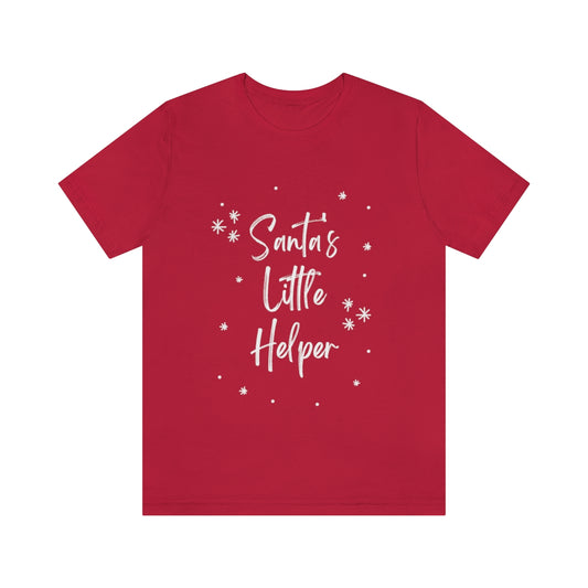 Santa's Helper Unisex Jersey Short Sleeve Tee