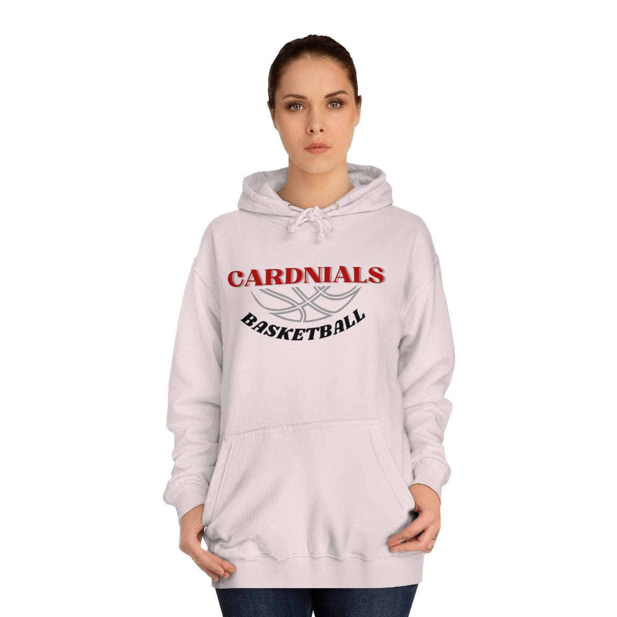 Cardinals Unisex College Basketball  Hoodie