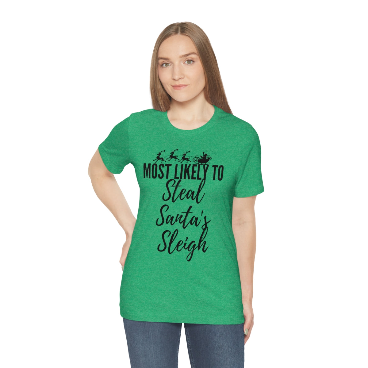 Stolen Sleigh  Unisex Jersey Short Sleeve Tee