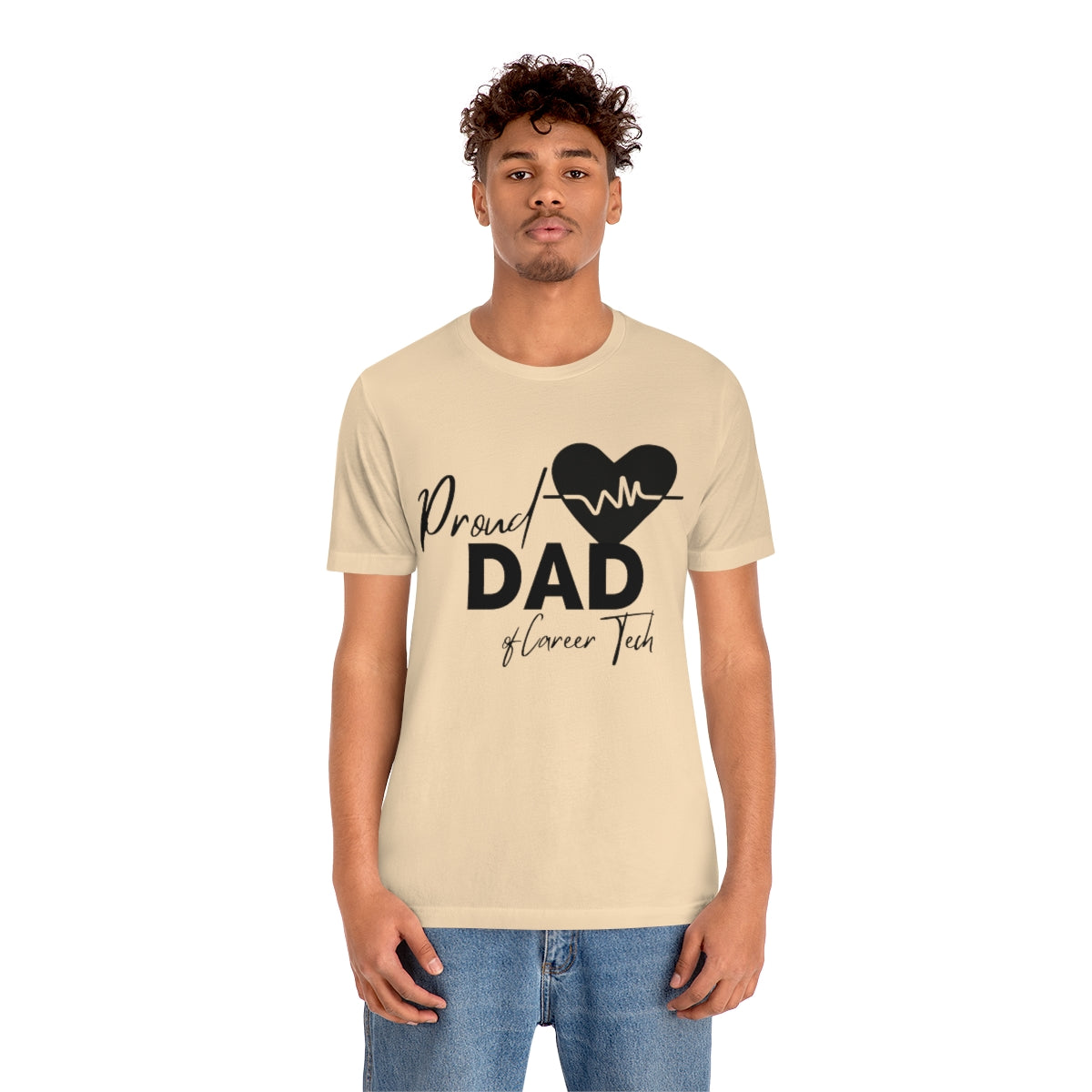 Proud Dad of Career Tech Student  Jersey Short Sleeve Tee