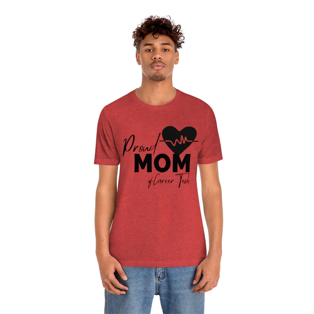 Proud Mom of Career Tech Student Jersey Short Sleeve Tee