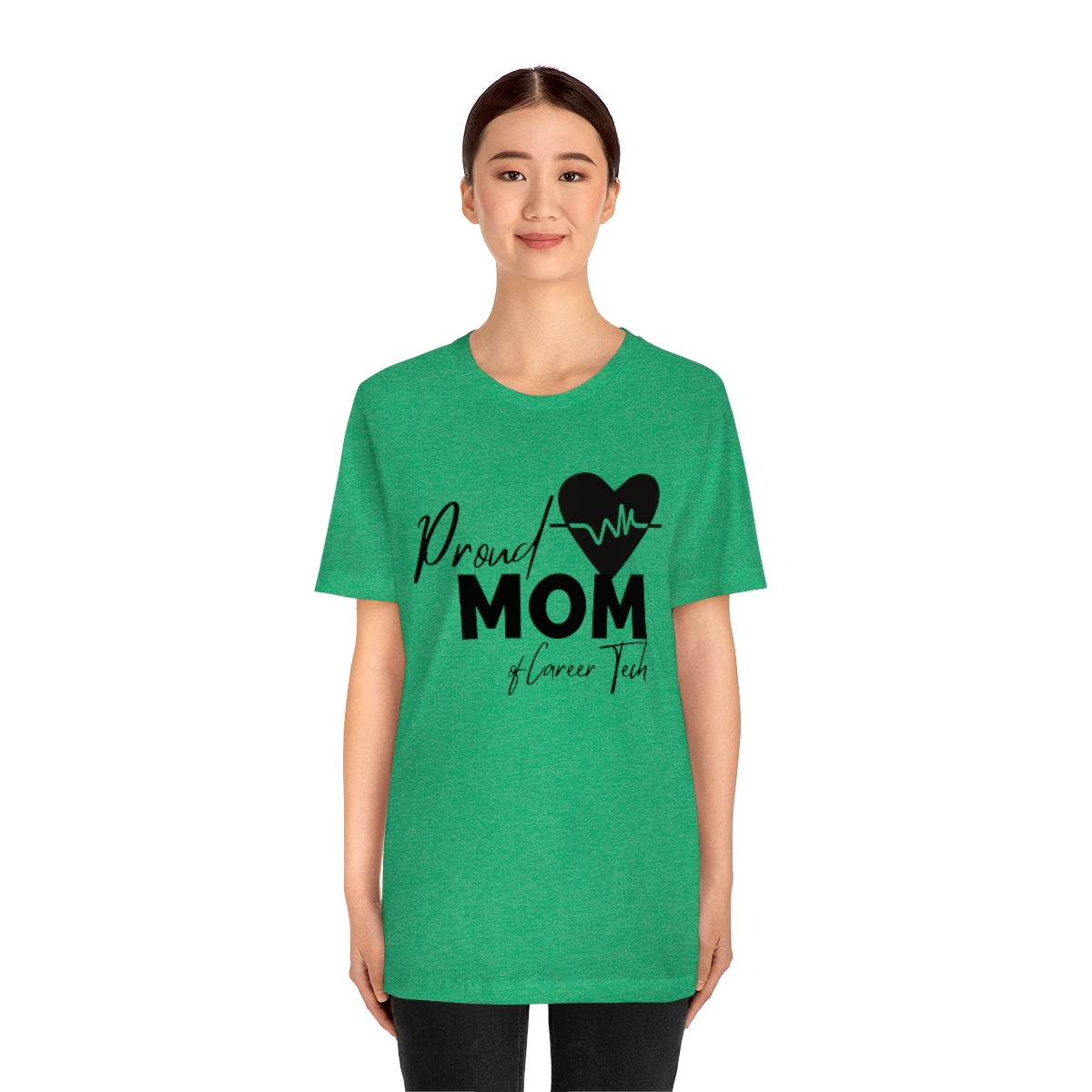 Proud Mom of Career Tech Student Jersey Short Sleeve Tee