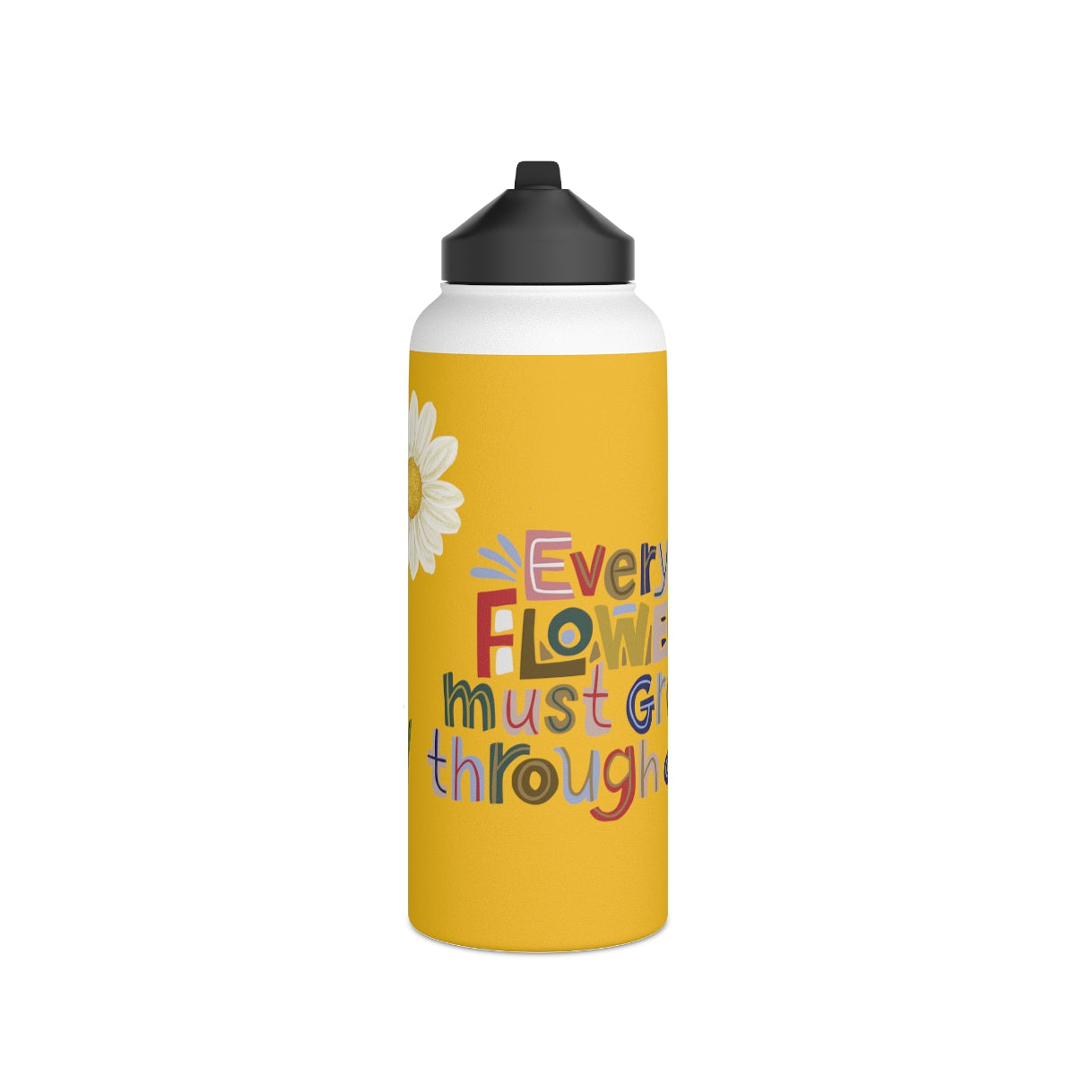 Stainless Steel Water Bottle, Standard Lid