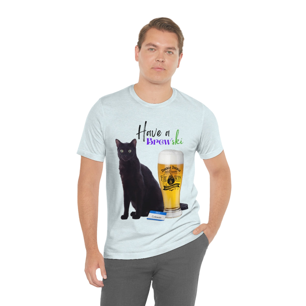 Black Cat Unisex Jersey Short Sleeve Tee