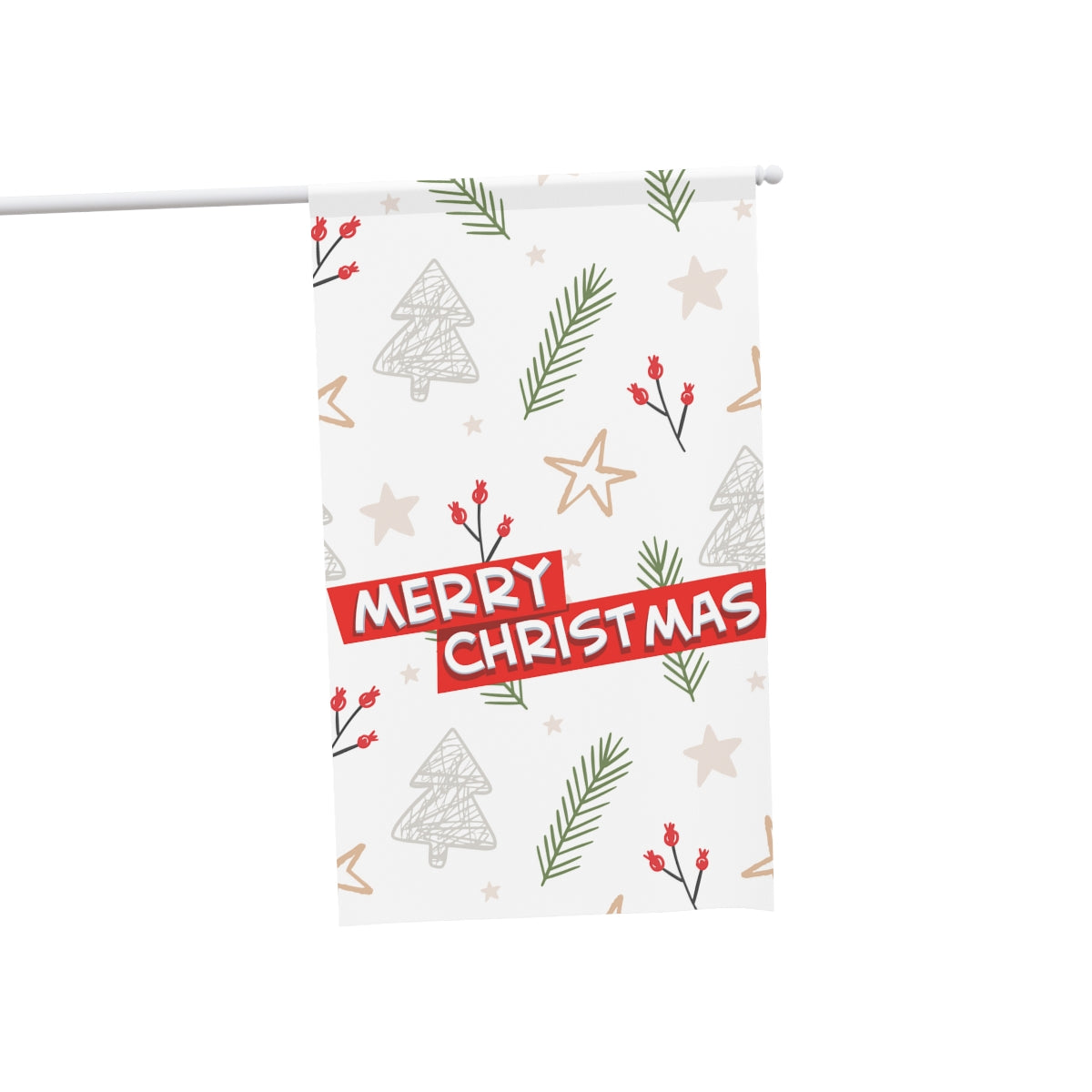 Merry Christmas House Banner