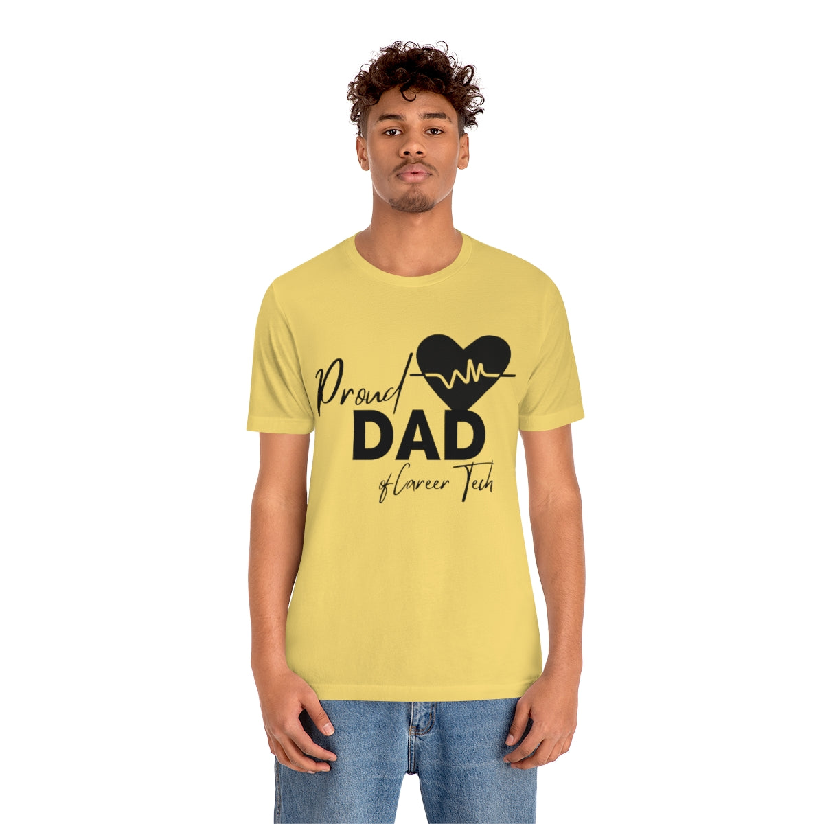 Proud Dad of Career Tech Student  Jersey Short Sleeve Tee