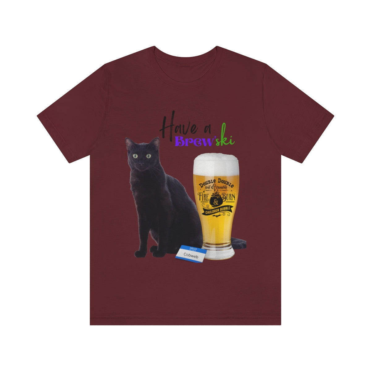 Black Cat Unisex Jersey Short Sleeve Tee