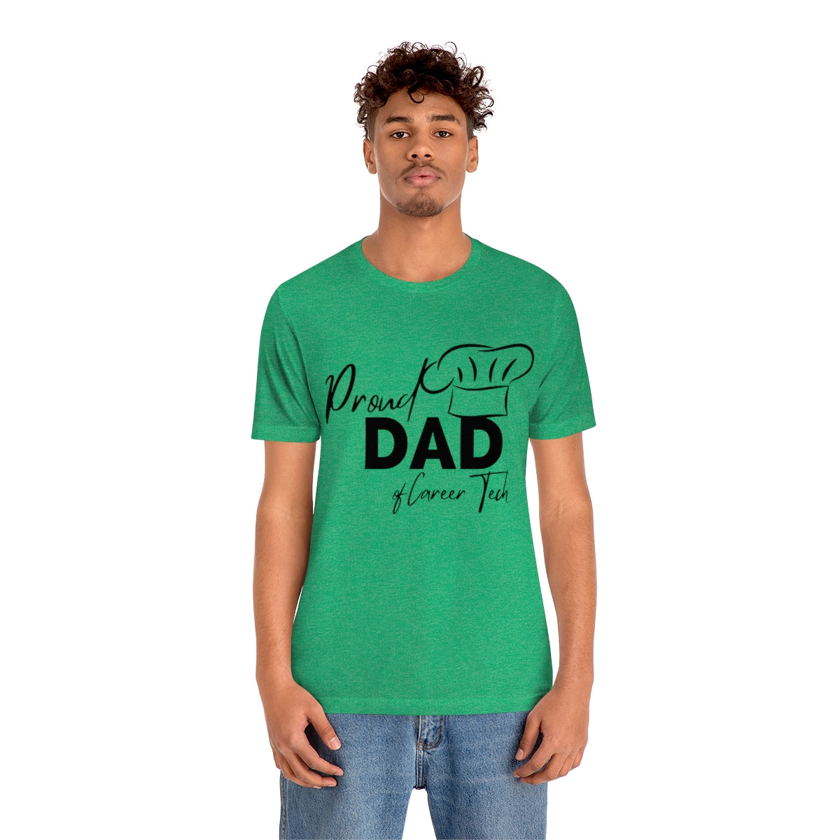 Proud Dad of Career Tech Student  Jersey Short Sleeve Tee