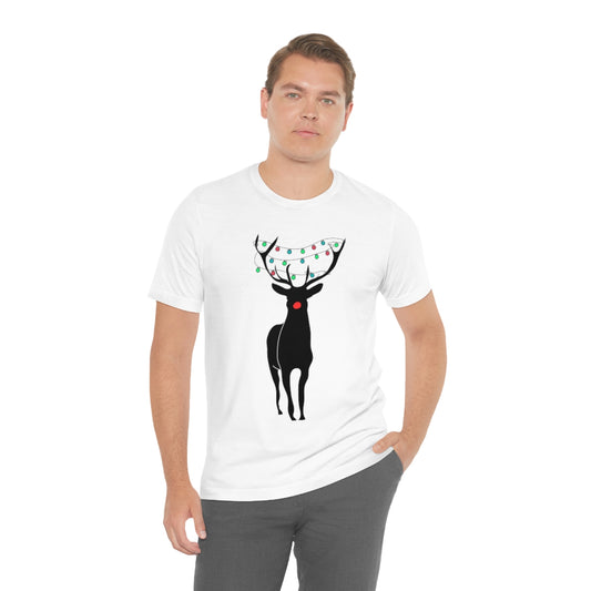 Reindeer Unisex Jersey Short Sleeve Tee