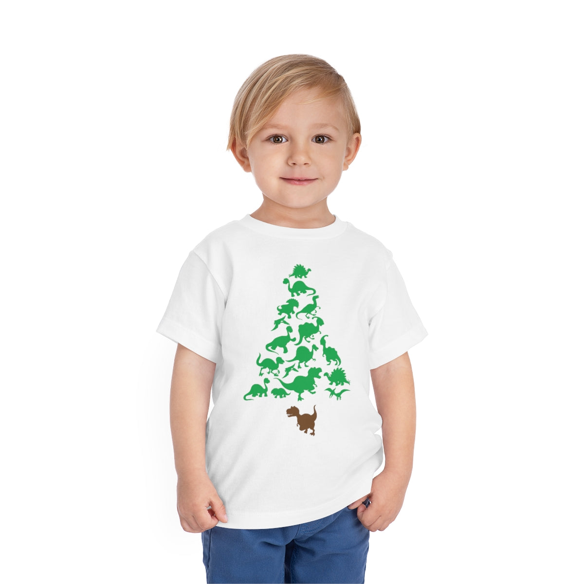 Dino Tree Toddler Short Sleeve Tee