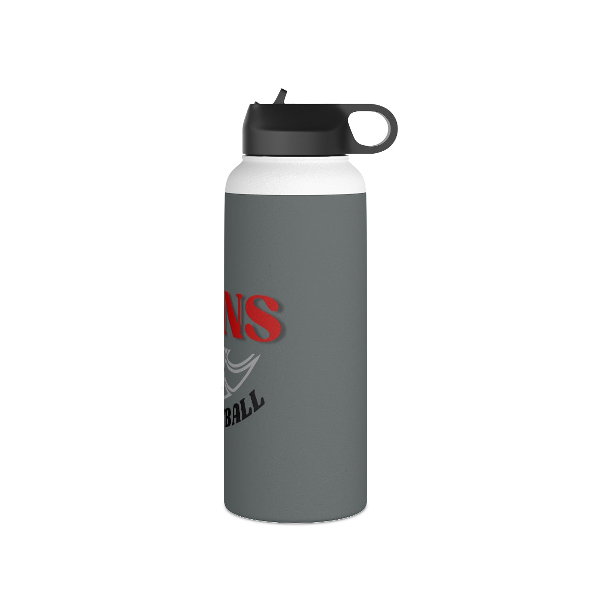 Lions Stainless Steel Water Bottle, Standard Lid