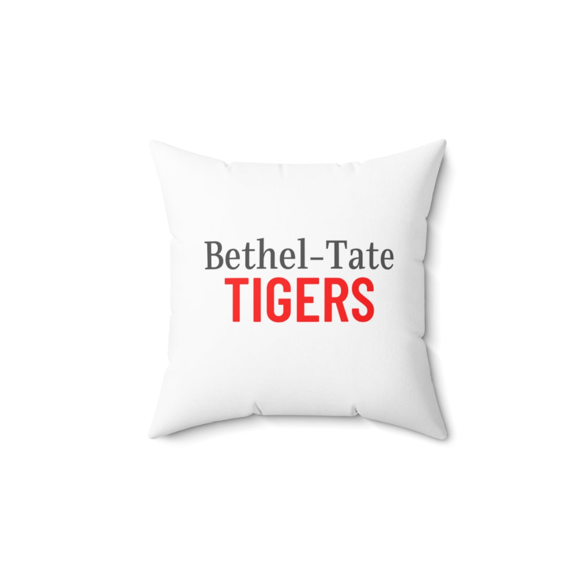 Tigers Spun Polyester Square Pillow