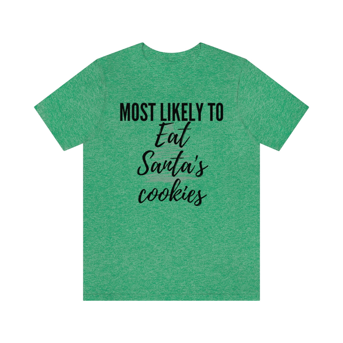 Santa's Cookies Unisex Jersey Short Sleeve Tee