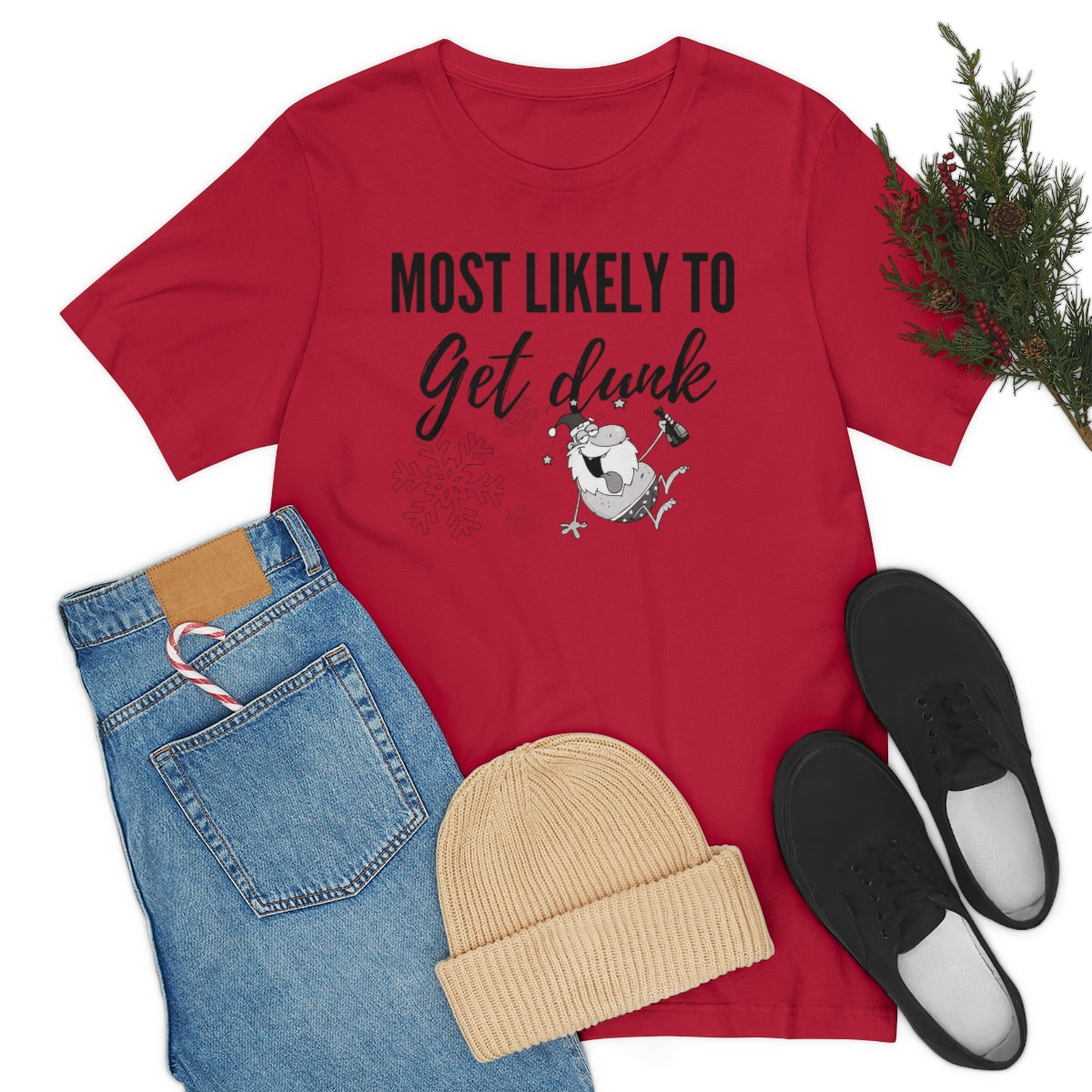 Get drunk Unisex Jersey Short Sleeve Tee