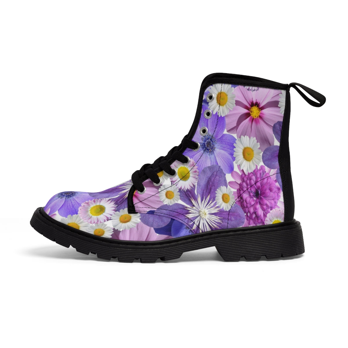 Flowers Women's Canvas Boots