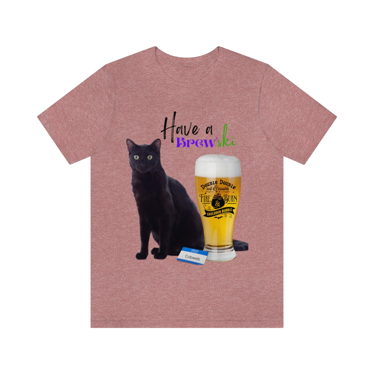 Black Cat Unisex Jersey Short Sleeve Tee