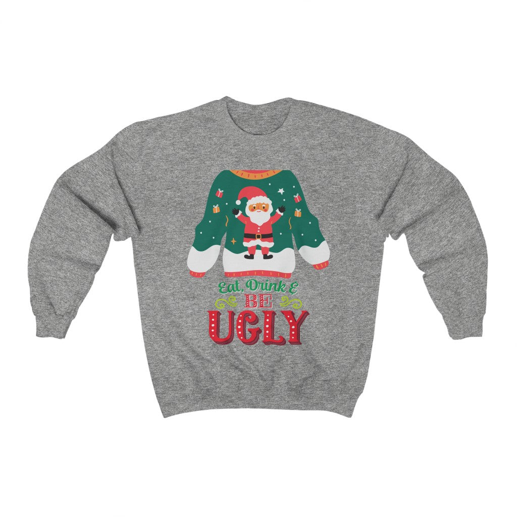 Ugly Christmas Sweater Heavy Blend™ Crewneck Sweatshirt