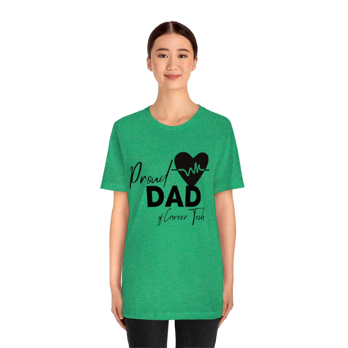 Proud Dad of Career Tech Student  Jersey Short Sleeve Tee