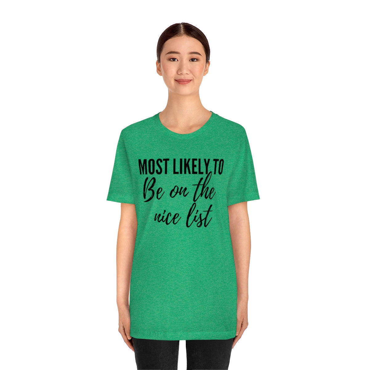 Nice List Unisex Jersey Short Sleeve Tee