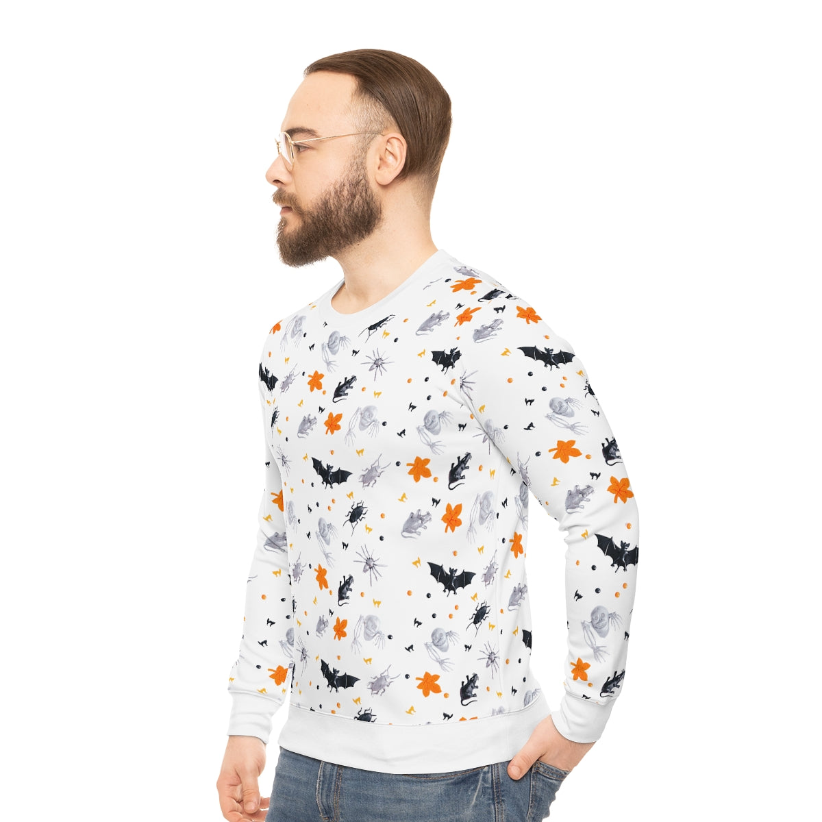 Spooky Halloween Lightweight Sweatshirt