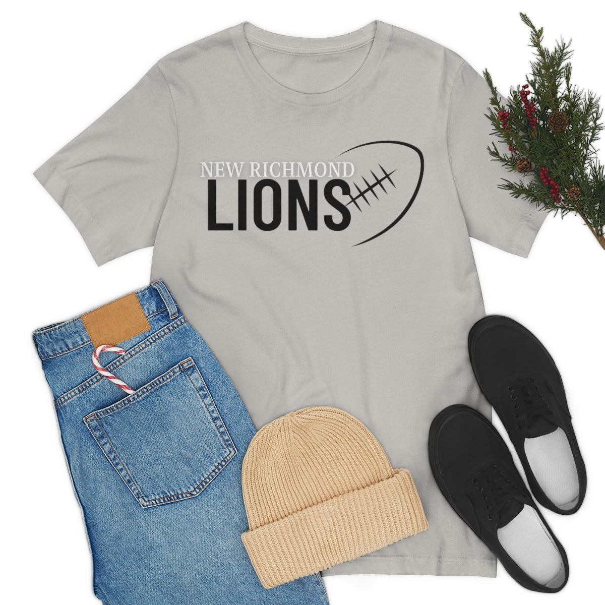 Lions Football Unisex Jersey Short Sleeve Tee