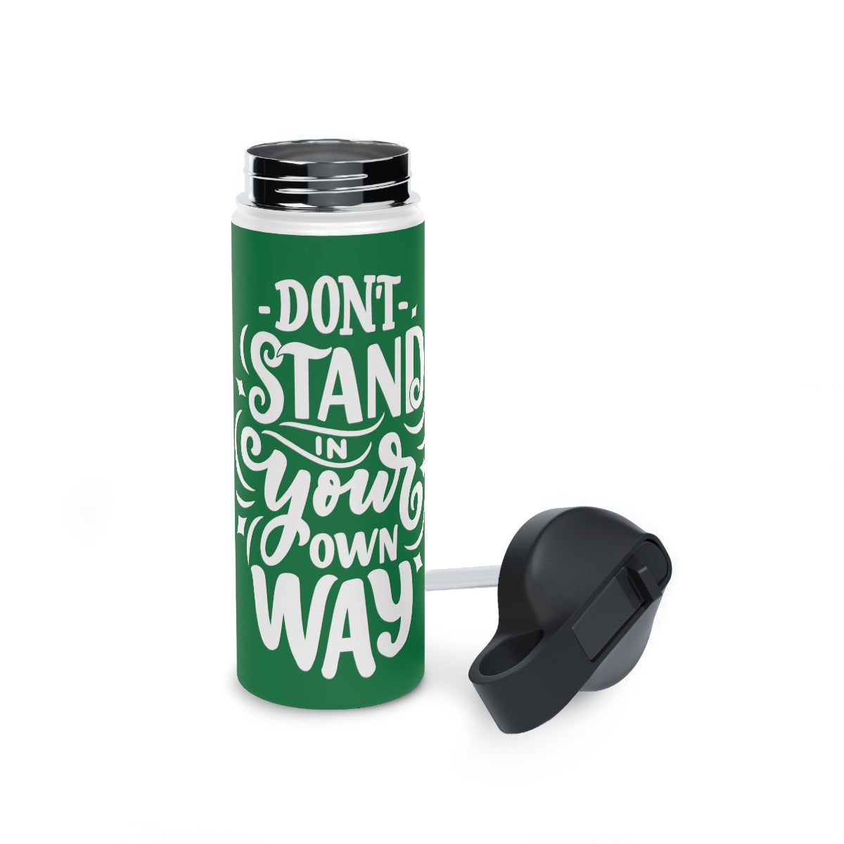 Stainless Steel Water Bottle, Standard Lid