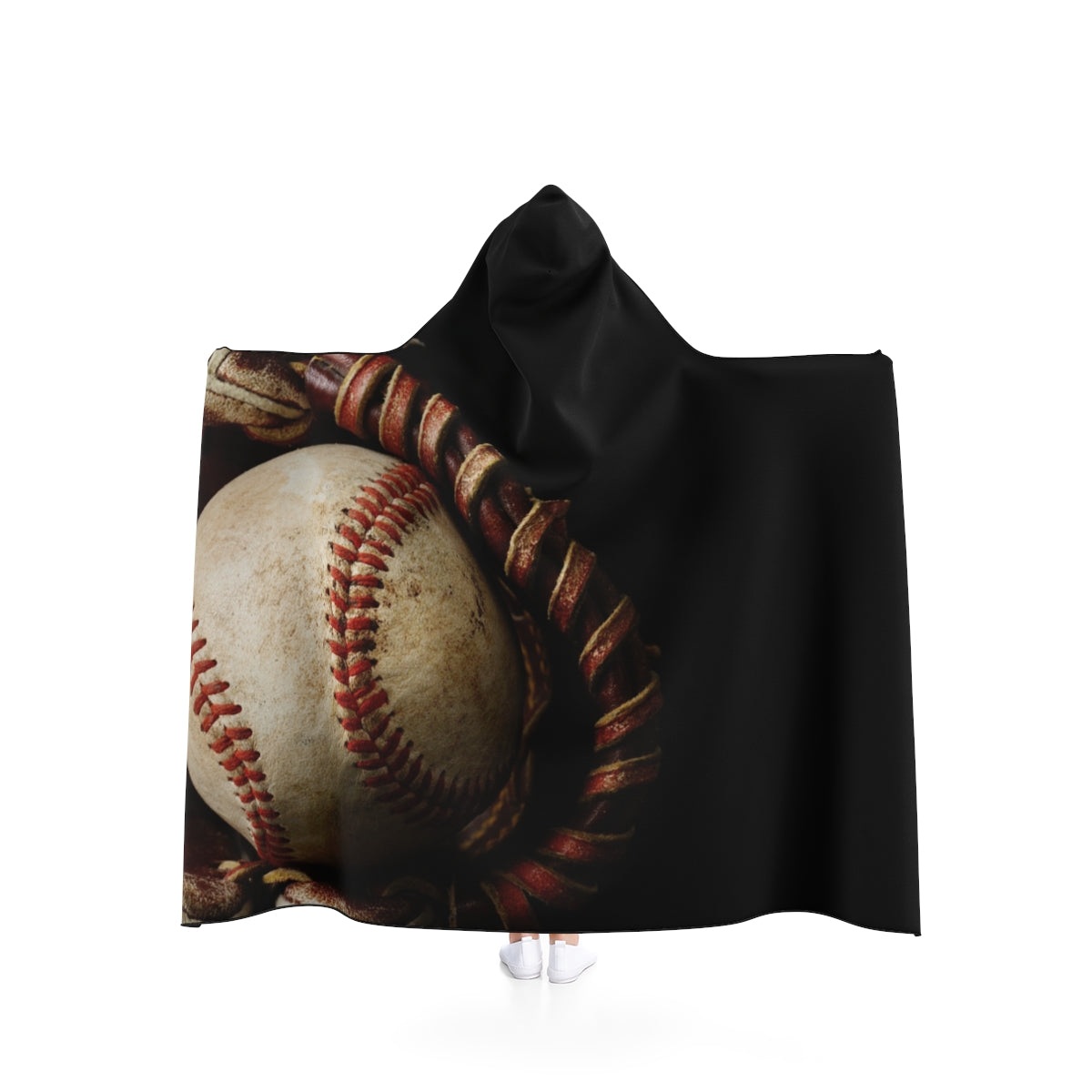 Baseball Hooded Blanket