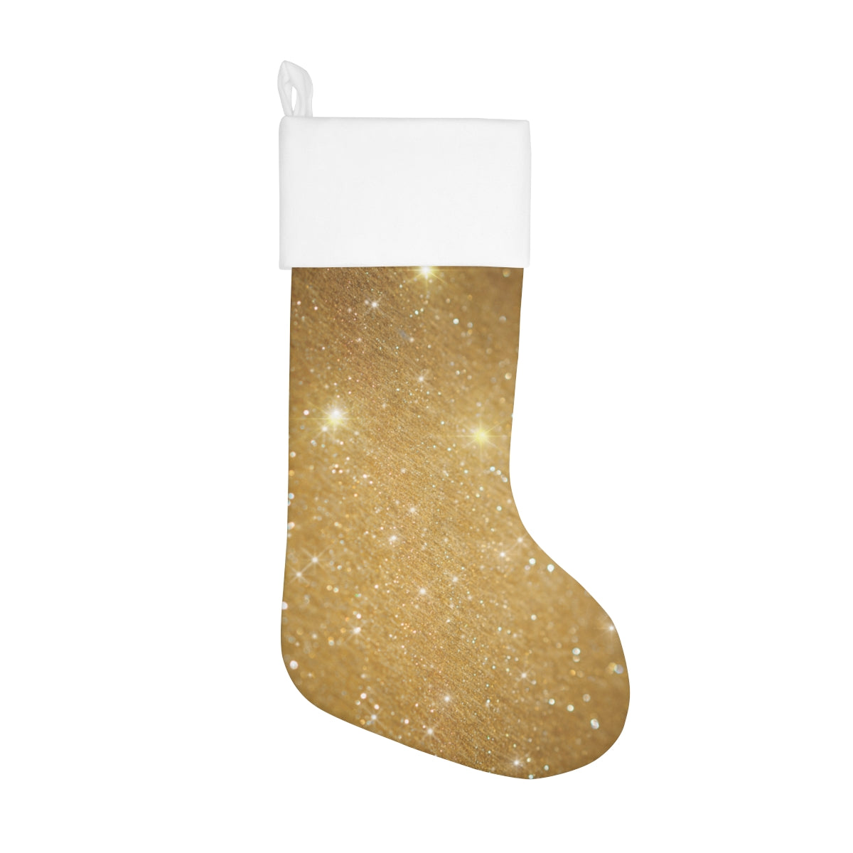 Gold  Holiday Stocking