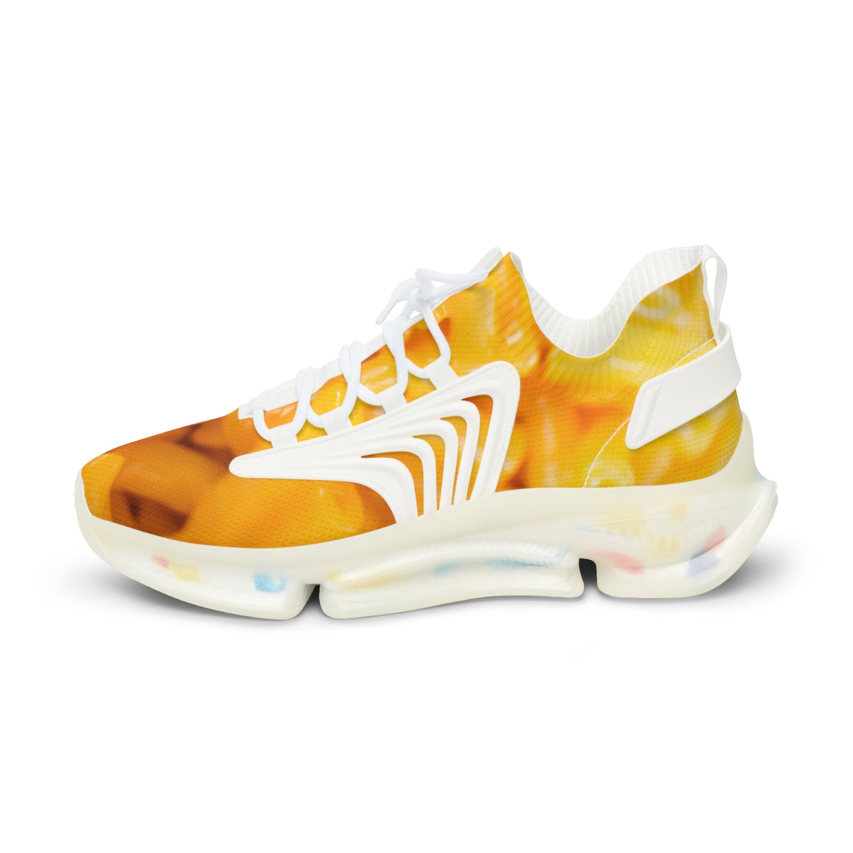 Macaroni and Cheese Men's Mesh Sports Sneakers