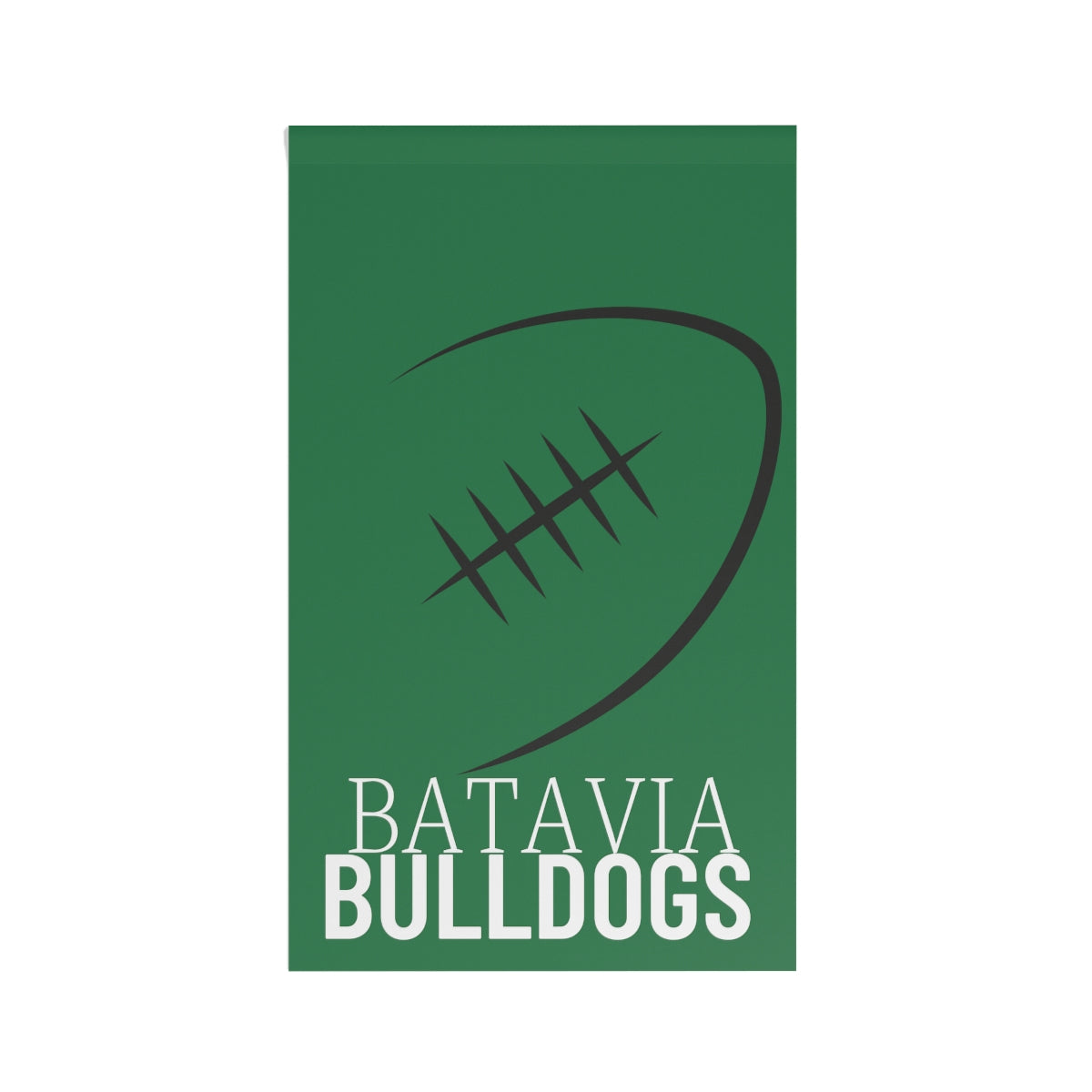 Football Bulldogs House Banner