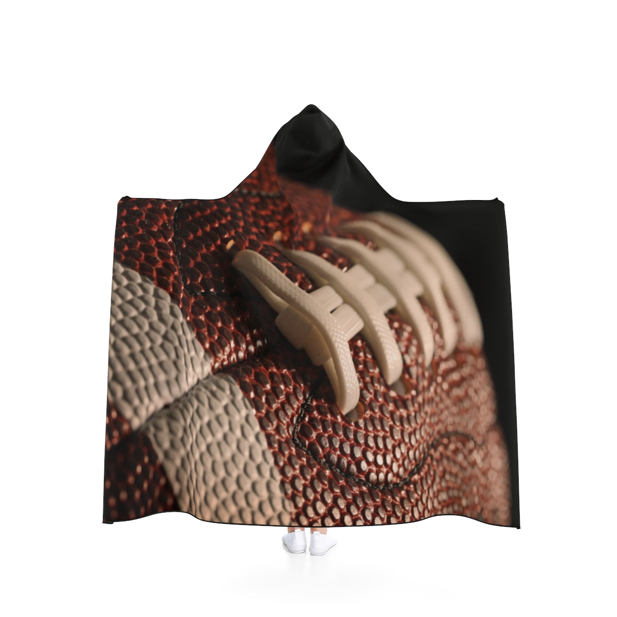 Football Hooded Blanket