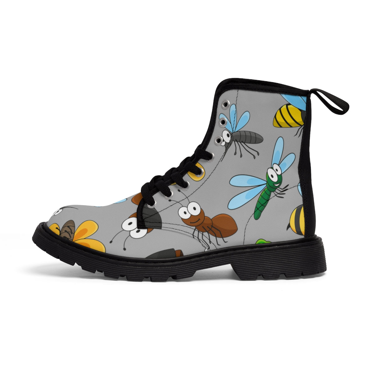 Insects Women's Canvas Boots