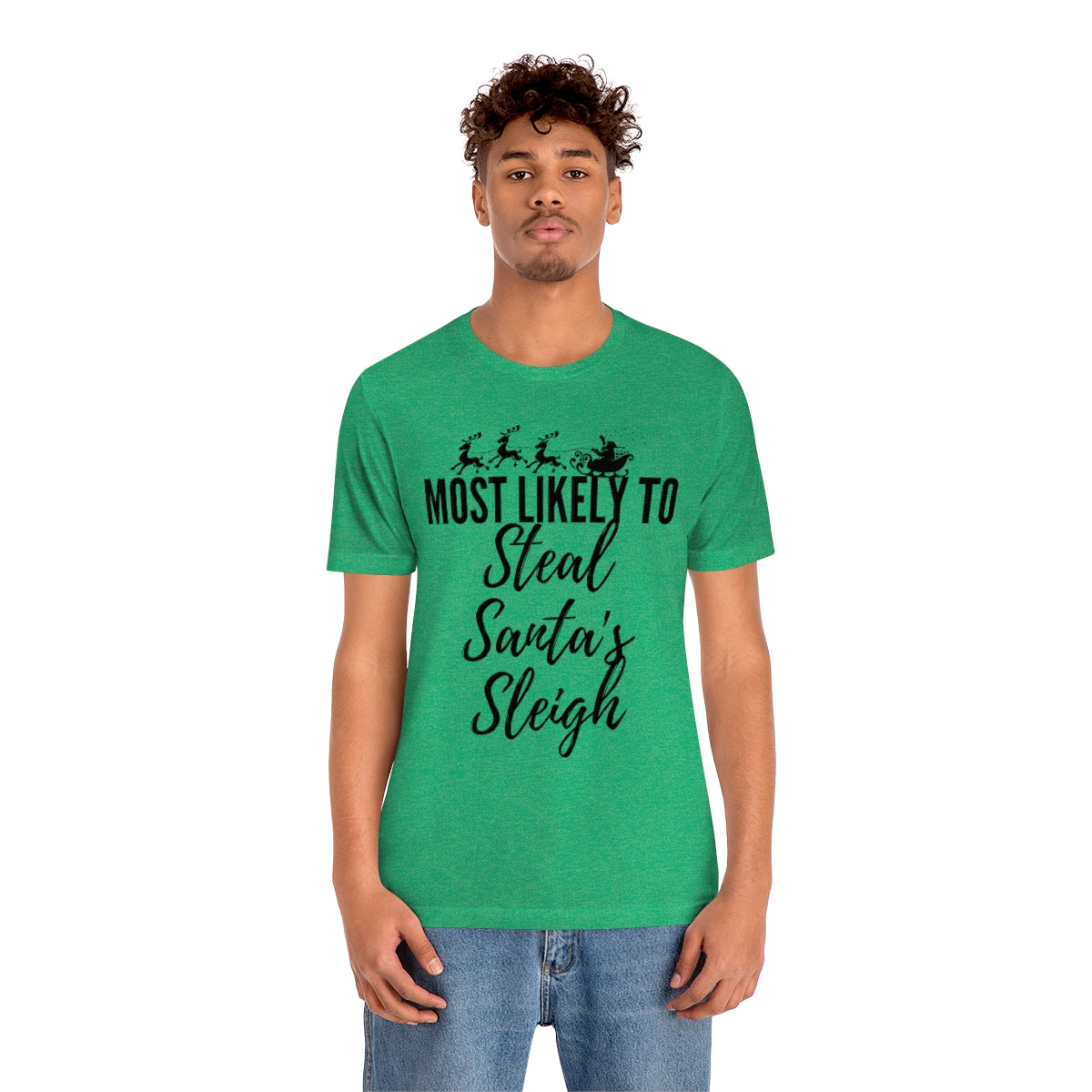 Stolen Sleigh  Unisex Jersey Short Sleeve Tee