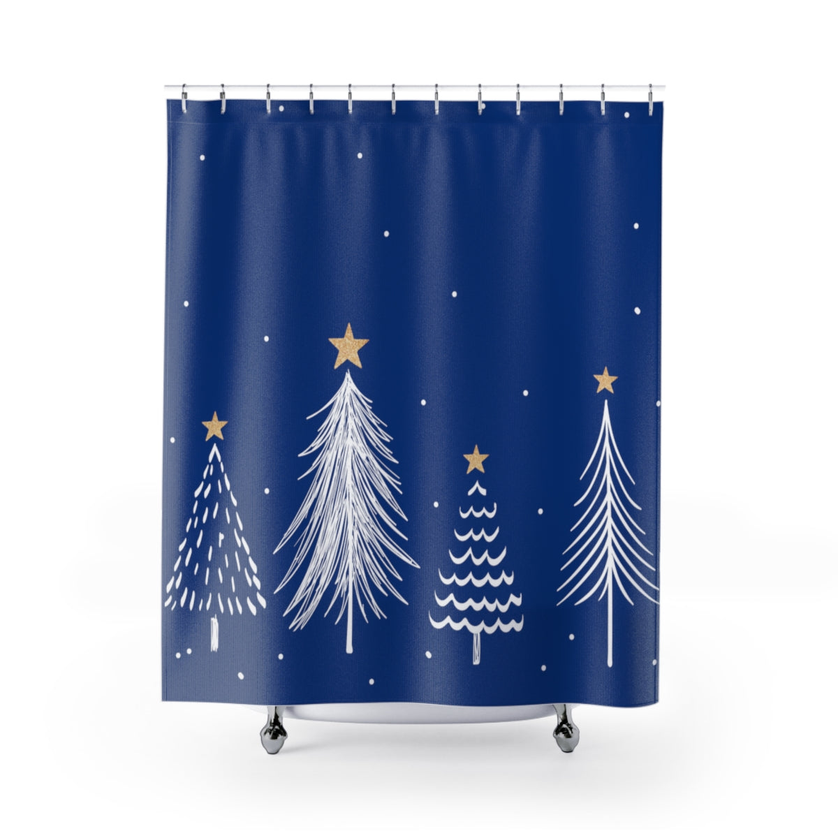 Christmas Tree Shower Curtains
