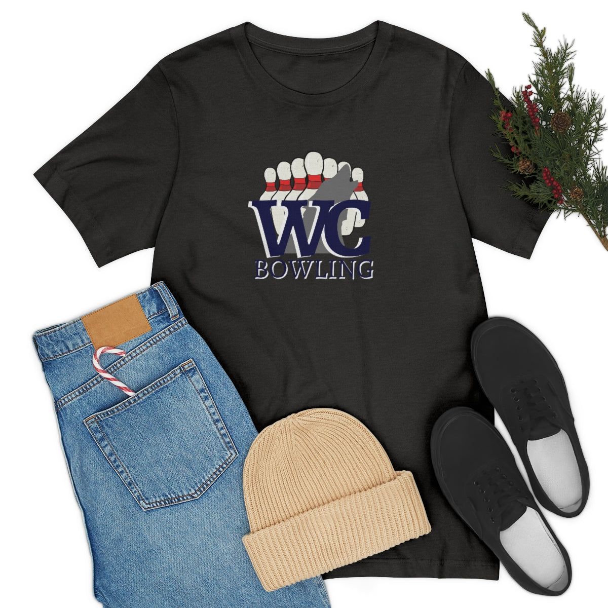 Wolves Bowling Unisex Jersey Short Sleeve Tee