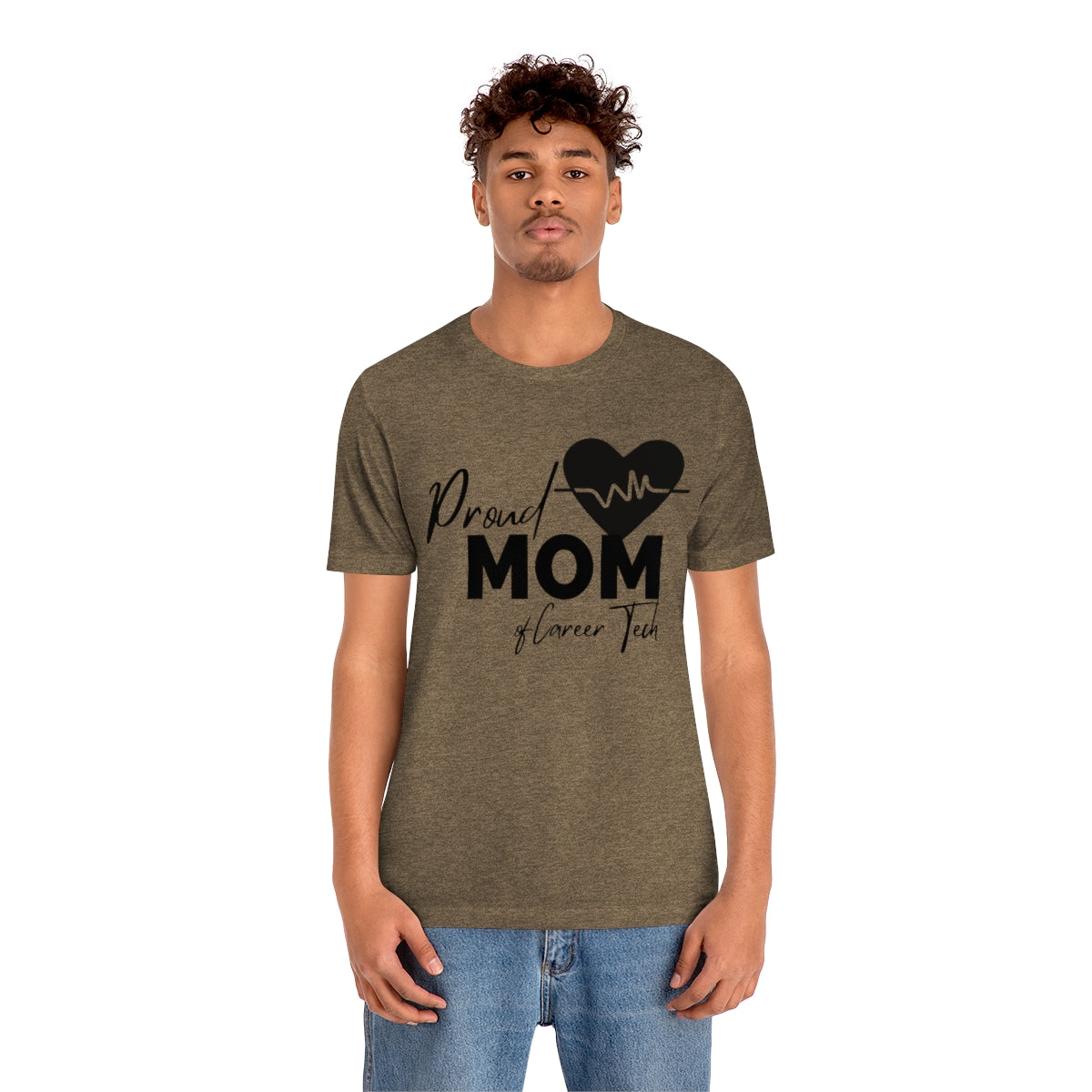 Proud Mom of Career Tech Student Jersey Short Sleeve Tee