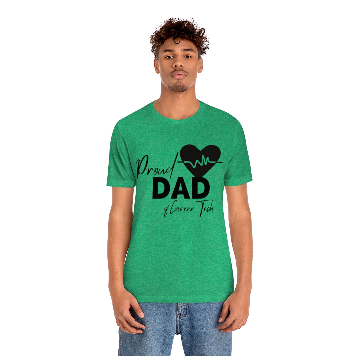 Proud Dad of Career Tech Student  Jersey Short Sleeve Tee