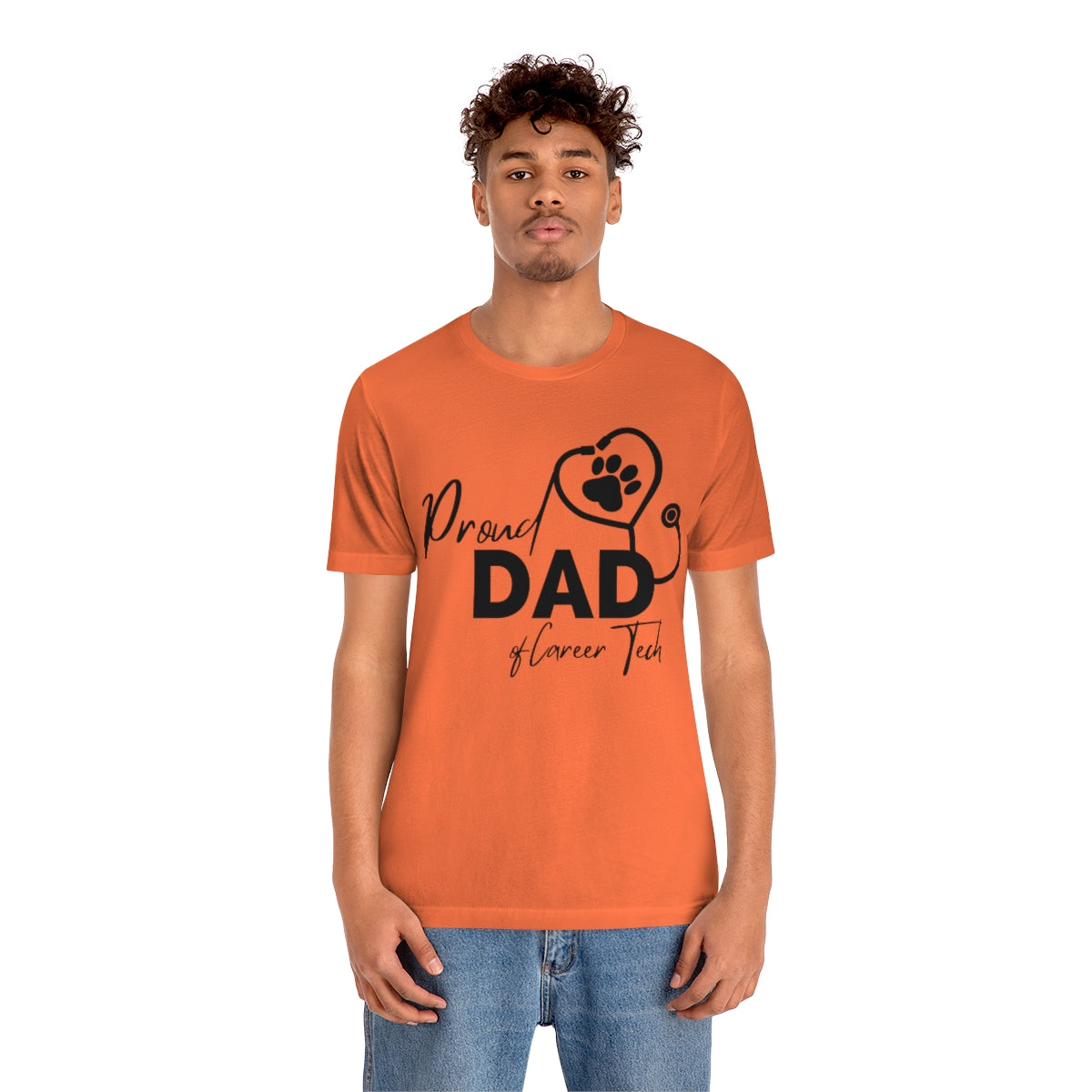 Proud Dad of Career Tech Student  Jersey Short Sleeve Tee