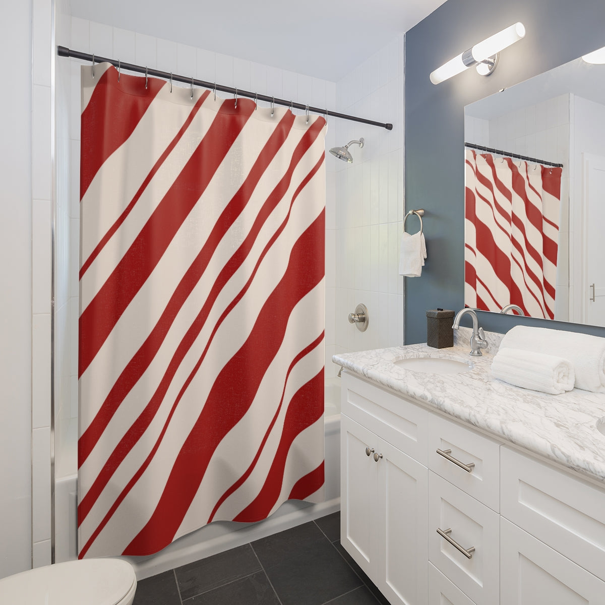 Candy Cane Shower Curtains