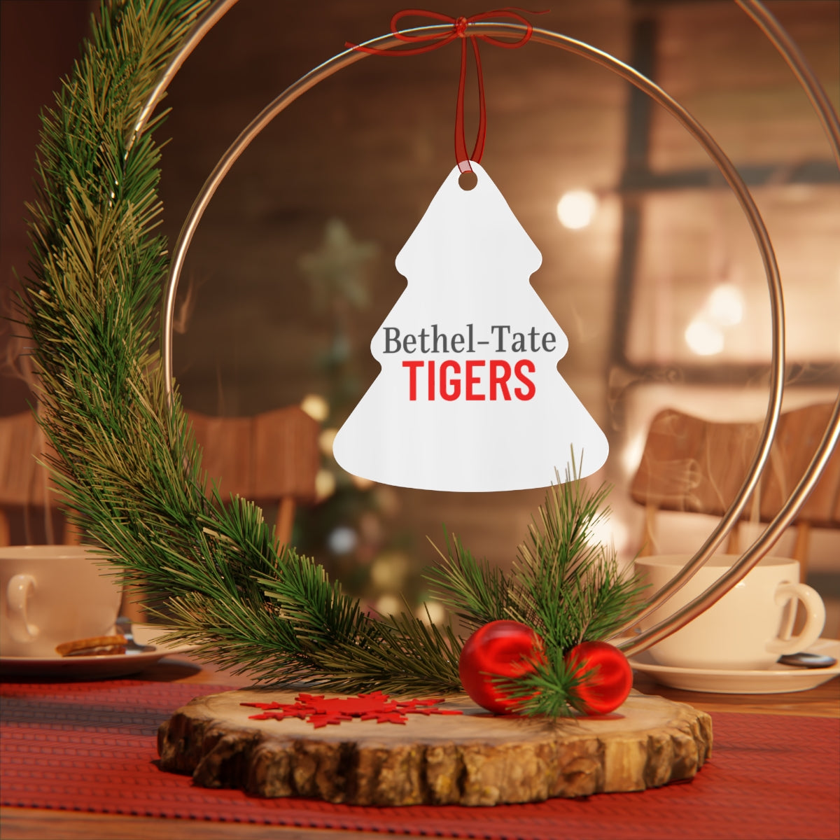 Tigers Metal Ornaments