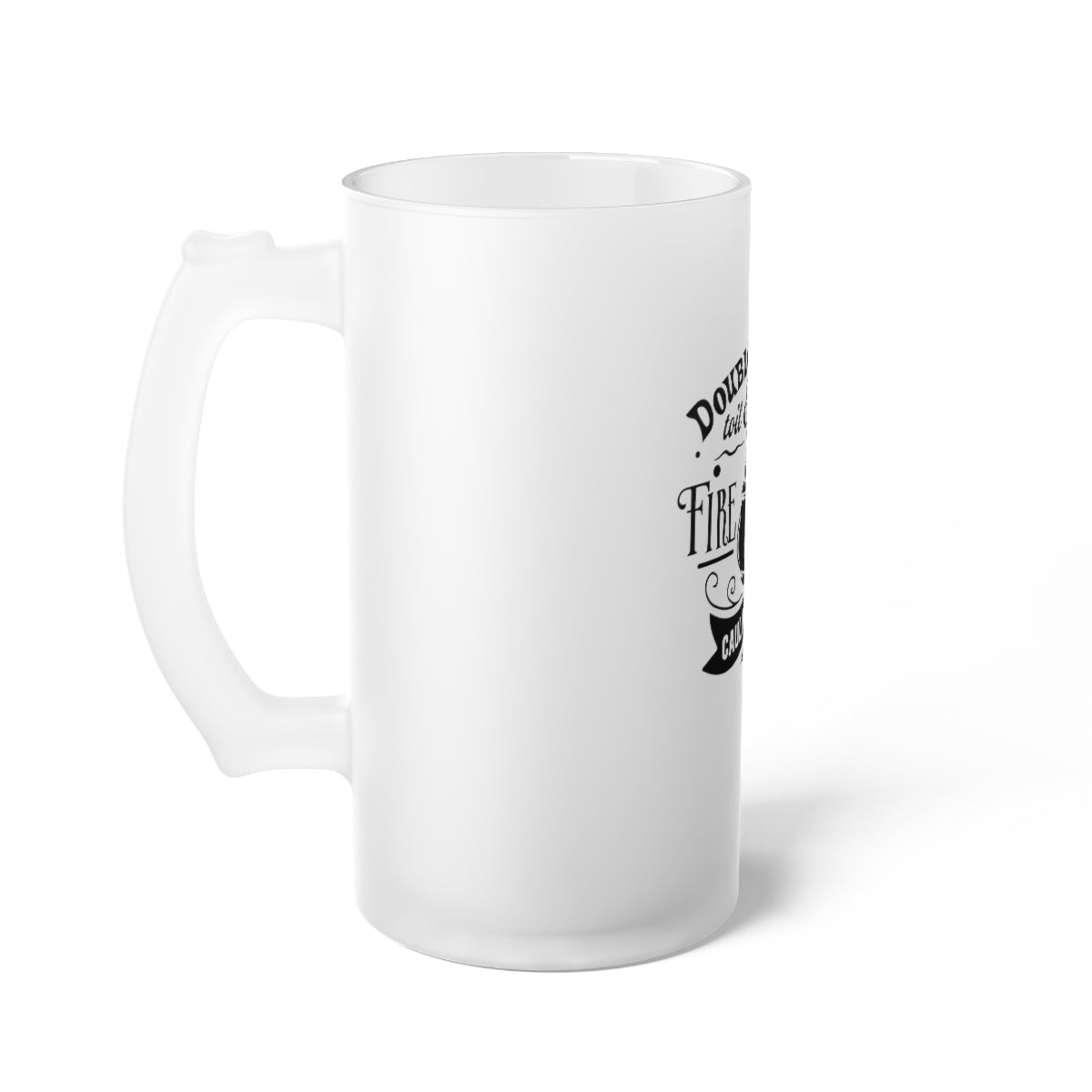 Frosted Glass Beer Mug