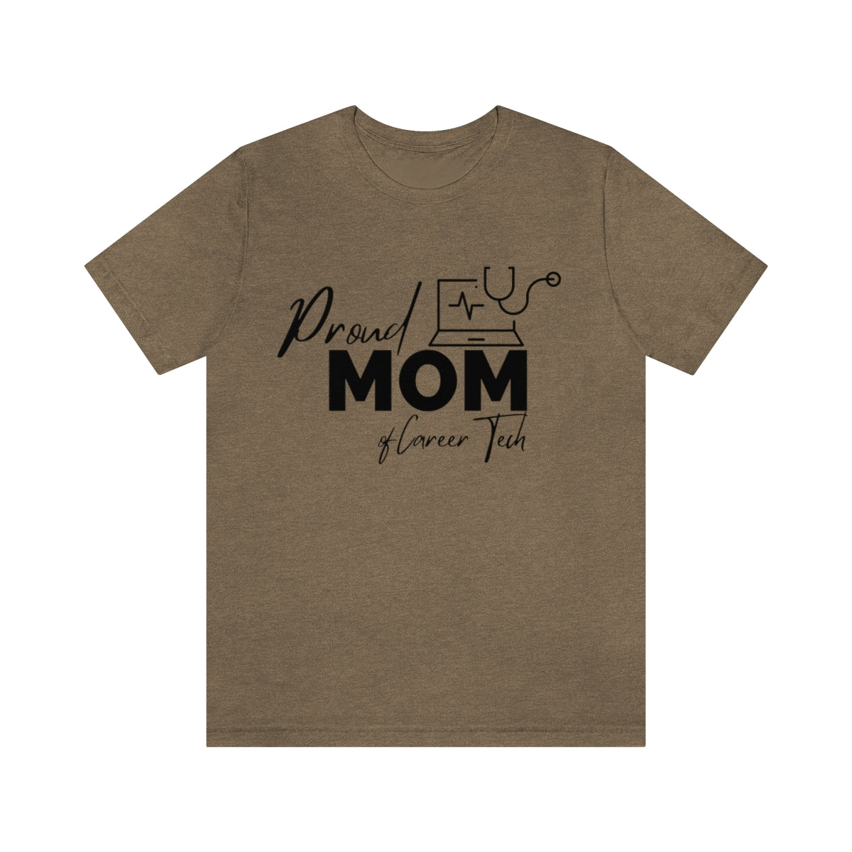 Proud Mom of Career Tech Student Unisex Jersey Short Sleeve Tee