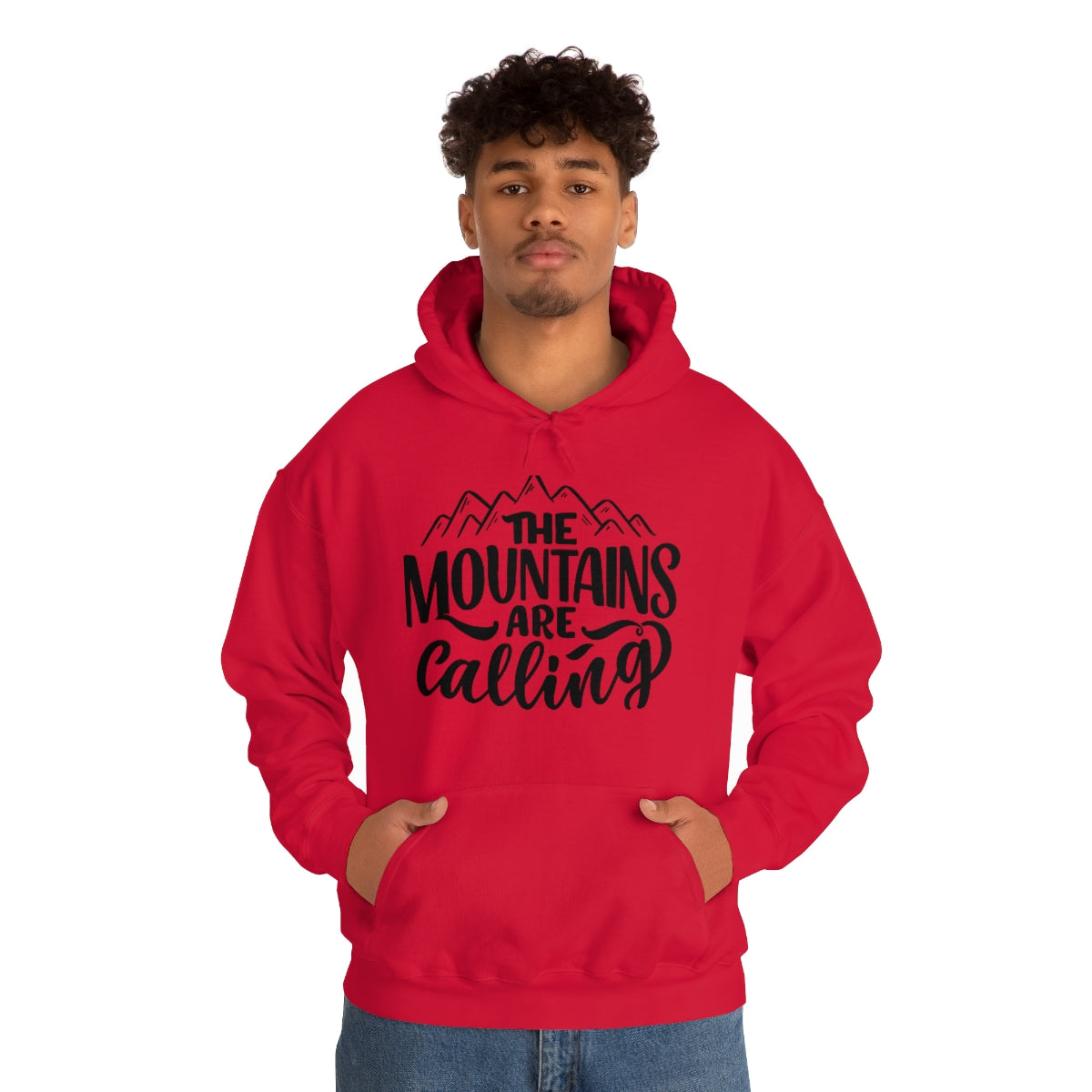 The Mountains Unisex Heavy Blend™ Hooded Sweatshirt