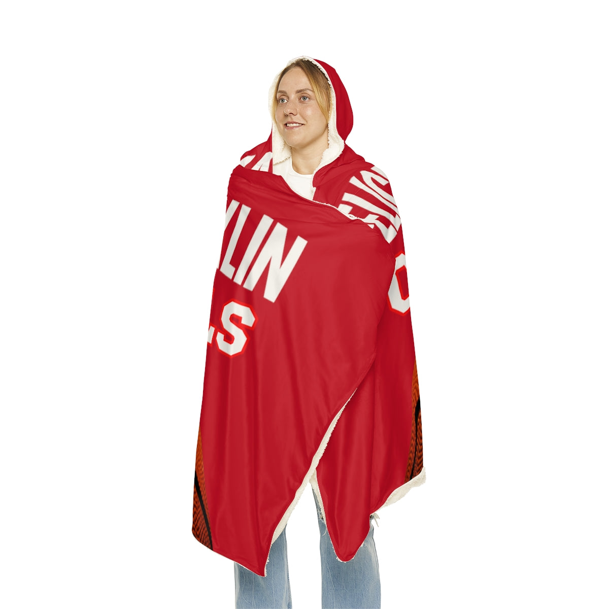 Cardinals Basketball Snuggle Blanket