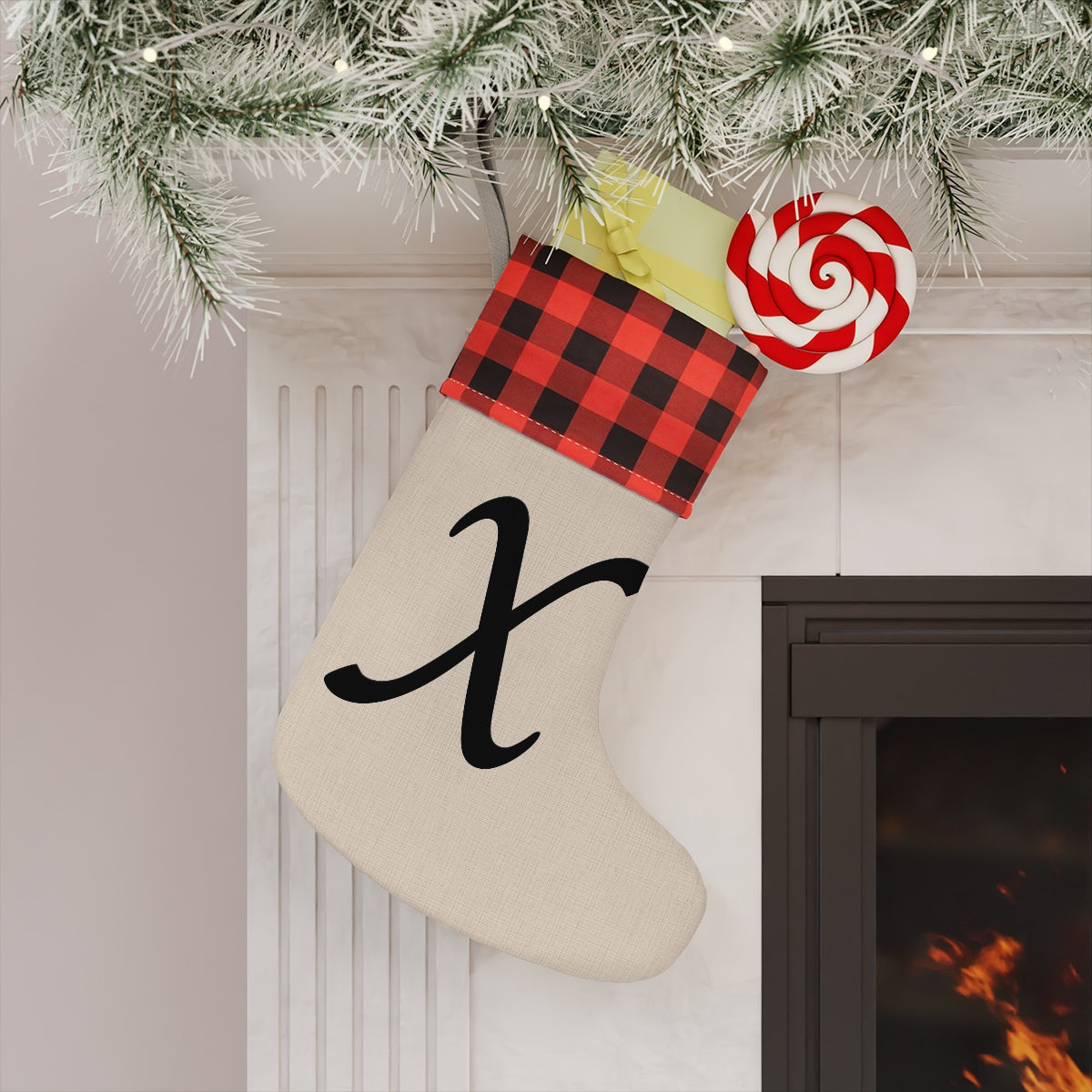 "X"Christmas Stocking