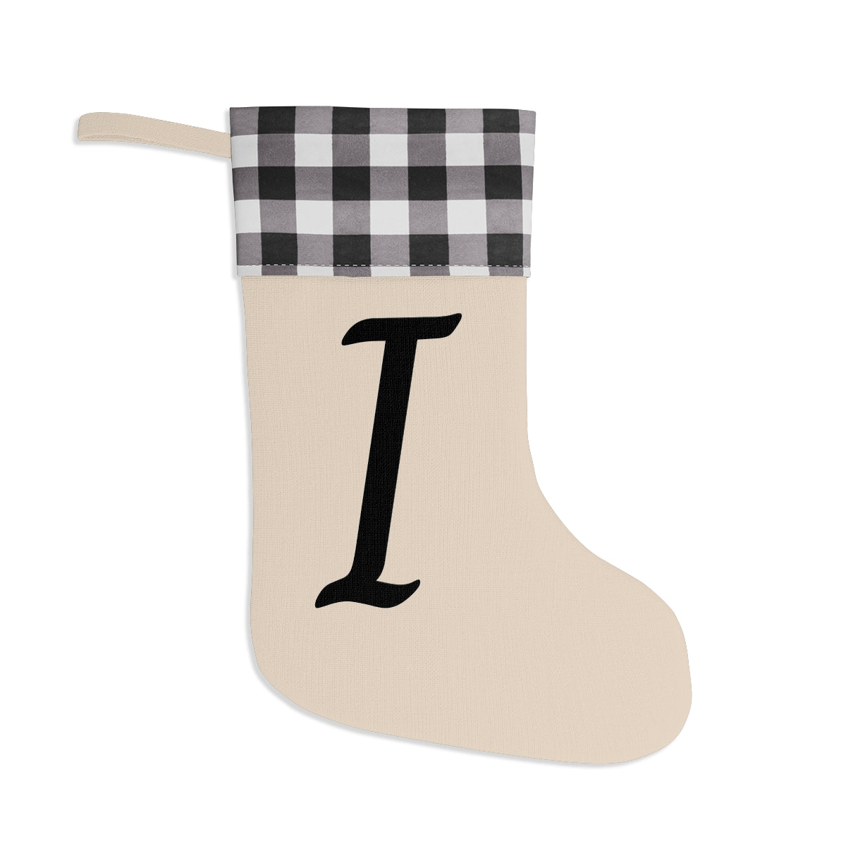 "I" Christmas Stocking