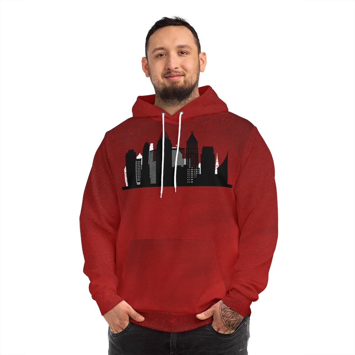 University AOP Fashion Hoodie