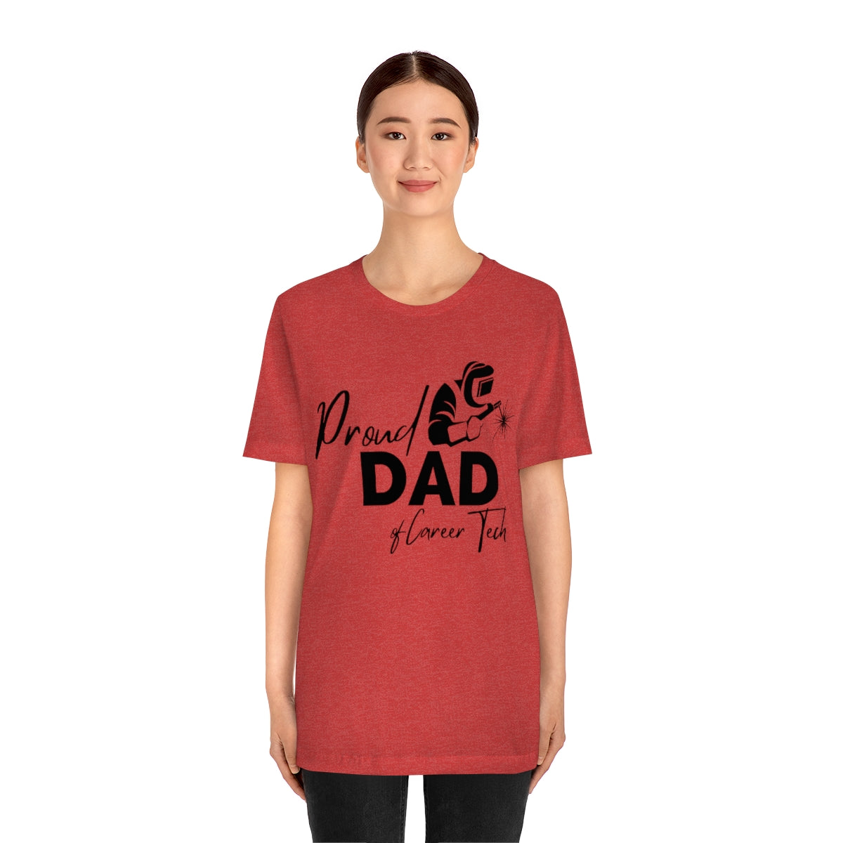 Proud Dad of Career Tech Student  Unisex Jersey